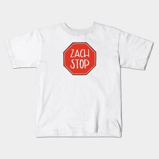 Zach Stop Vine Reference Kids T-Shirt